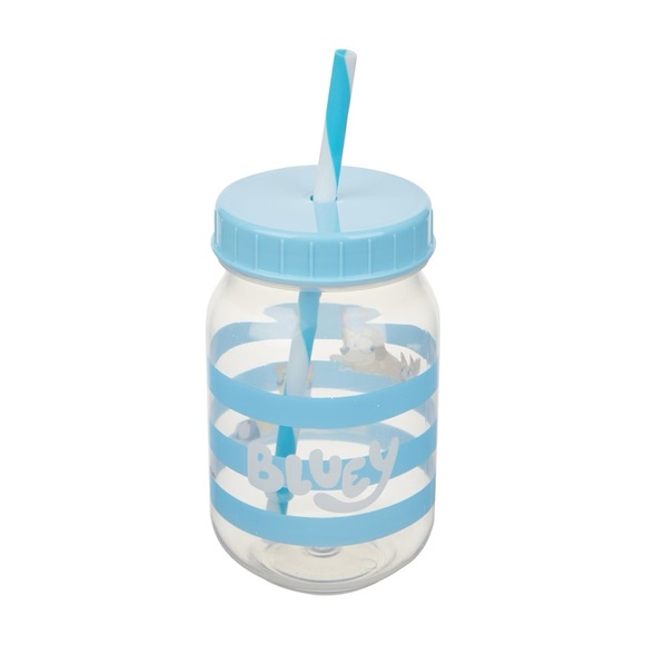 Other - Bluey Tumbler with Straw 18 oz